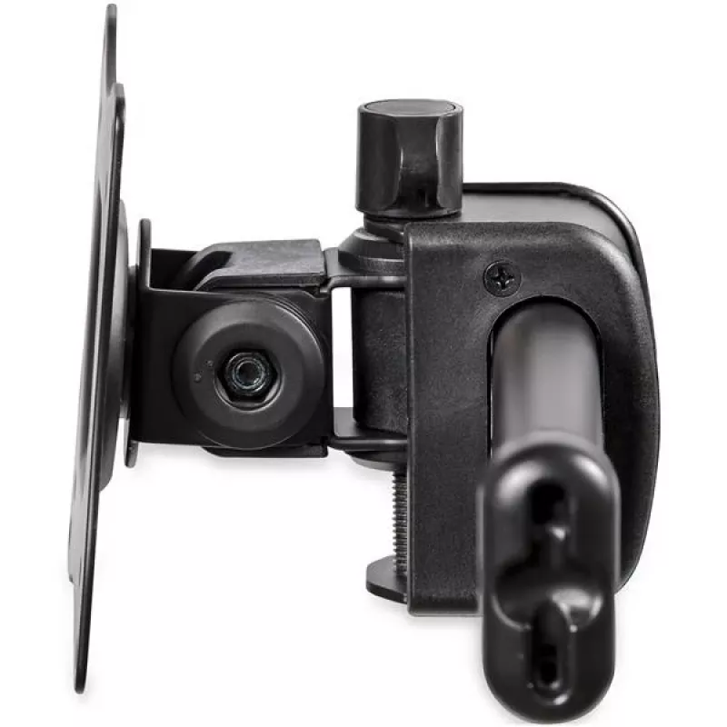 StarTech.com TRIO stalo monitoriaus stovas - Trijų monitorių, reguliuojamas, spaustukinis, 24 kg, 33 cm (13 colių), 68.6 cm (27 colių), 100 x 100 mm, juodas
