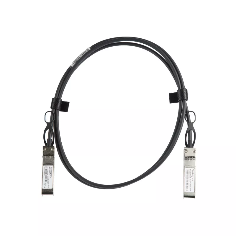 StarTech.com Cisco SFP-H10GB-CU1-5M Suderinamas 1,5 m 10G SFP+ į SFP+ Tiesioginio Prijungimo Kabelis Twinax - 10GbE SFP+ Varinis DAC 10 Gbps Mažos Galios Pasyvus Mini GBIC/Siųstuvo-imtuvo Modulis DAC Firepower ASR9000 ASR1000