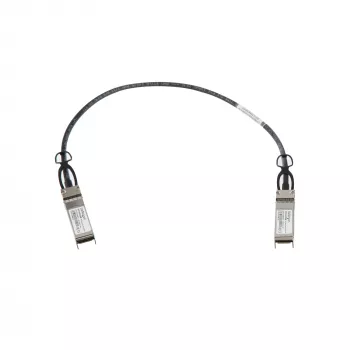 StarTech.com MSA Uncoded Suderinama 0,5 m 10G SFP+ į SFP+ tiesioginio prijungimo atšakos kabelis Twinax – 10 GbE SFP+ varinis DAC 10 Gbps mažos galios pasyvus siųstuvas-imtuvas DAC