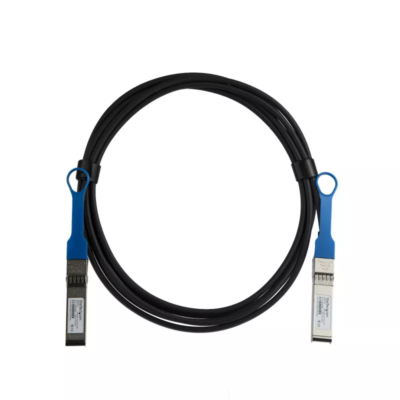 StarTech.com HPE JD097C suderinamas 3 m 10G SFP+ į SFP+ tiesioginio prijungimo kabelis Twinax - 10GbE SFP+ varinis DAC 10 Gbps mažos galios pasyvus Mini GBIC / siųstuvas-imtuvas modulis DAC Firepower A5500 5800