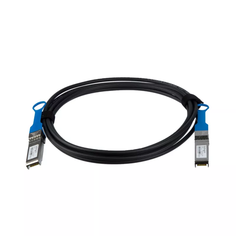 StarTech.com HPE J9283B suderinamas 3 m 10G SFP+ į SFP+ tiesioginio prijungimo kabelis Twinax – 10GbE SFP+ varinis DAC 10 Gbps mažos galios pasyvus Mini GBIC/siųstuvo modulis DAC Firepower 1040 2930F