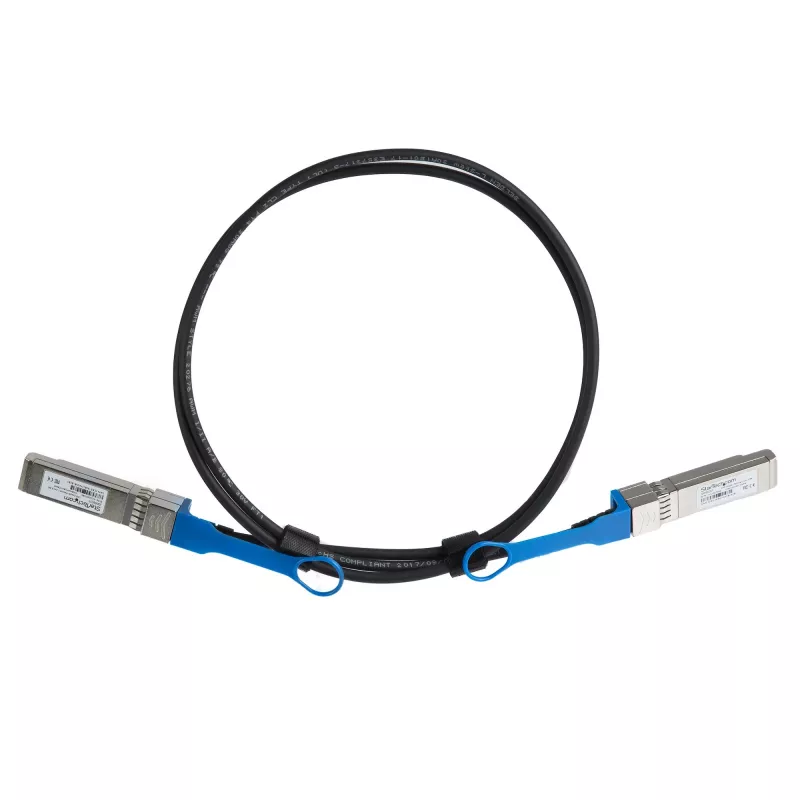 StarTech.com HPE JD096C suderinamas 1,2 m 10G SFP+ į SFP+ tiesioginio prijungimo laidas Twinax – 10GbE SFP+ varinis DAC 10 Gbps mažos galios pasyvusis Mini GBIC / siųstuvas-imtuvas modulis DAC Firepower A5500 5800