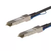 StarTech.com MSA Uncoded Suderinama 5m 40G QSFP+ to QSFP+ Direct Attach Breakout kabelis Twinax - 40 GbE QSFP+ Copper DAC 40 Gbps Low Power Passive siųstuvas-imtuvas Module DAC