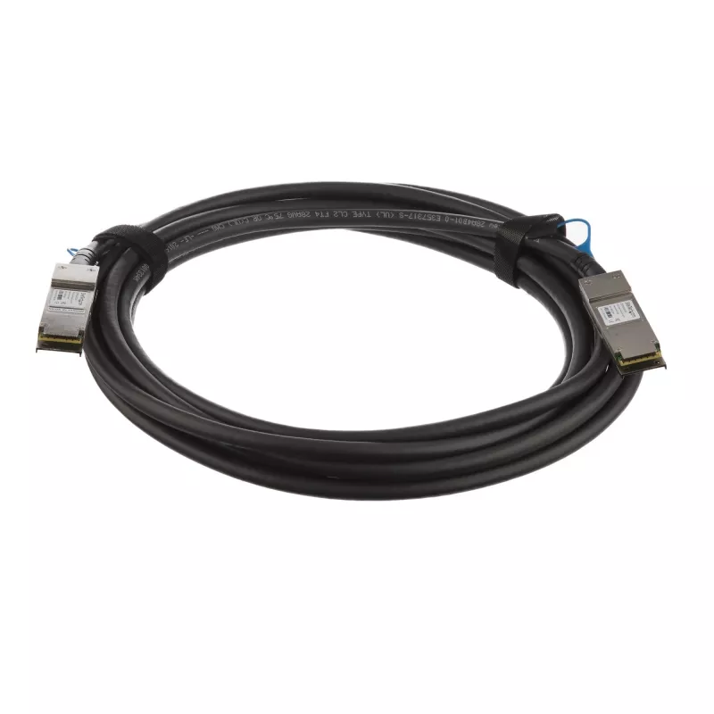 StarTech.com MSA Uncoded Suderinama 5m 40G QSFP+ to QSFP+ Direct Attach Breakout kabelis Twinax - 40 GbE QSFP+ Copper DAC 40 Gbps Low Power Passive siųstuvas-imtuvas Module DAC