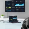 StarTech.com 6 pėdų (2 m) USB C į HDMI kabelis – 4K 60Hz USB Type C į HDMI 2.0 vaizdo adapterio kabelis – suderinamas su Thunderbolt 3 – nešiojamojo kompiuterio prie HDMI monitoriaus/ekrano – DP 1.2 Alt Mode HBR2 – juodas