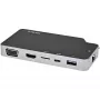 StarTech.com USB C daugiafunkcis adapteris - USB-C į 4K HDMI arba VGA vaizdo su 100W maitinimo pralaidumu, 2 prievadų 10Gbps USB šakotuvas, MicroSD, GbE - USB 3.1 Gen 2 Type-C mini/kelioninė dokstotis