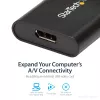 StarTech.com USB 3.0 į DisplayPort adapteris, USB DP monitoriaus keitiklis, skirtas Windows, 4K (nepalaiko macOS/ChromeOS/Linux) – TAA