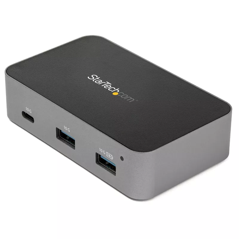 StarTech.com ~4 prievadų USB-C™ šakotuvas 10 Gbps – 3x USB-A ir 1x USB-C – maitinamas