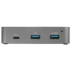 StarTech.com ~4 prievadų USB-C™ šakotuvas 10 Gbps – 3x USB-A ir 1x USB-C – maitinamas