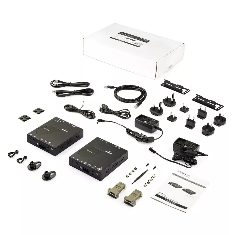 StarTech.com HDMI per IP plėtiklio rinkinys su vaizdo sienos palaikymu – 1080p