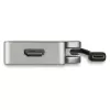 StarTech.com USB C daugiafunkcis vaizdo adapteris su HDMI, VGA, Mini DisplayPort arba DVI – USB Type C monitoriaus adapteris į HDMI 2.0 arba mDP 1.2 (4K 60Hz) – VGA arba DVI (1080p) – Space Gray aliuminis