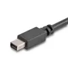StarTech.com 6 ft. (1.8 m) USB-C į Mini DisplayPort kabelis – 4K 60Hz – juodas