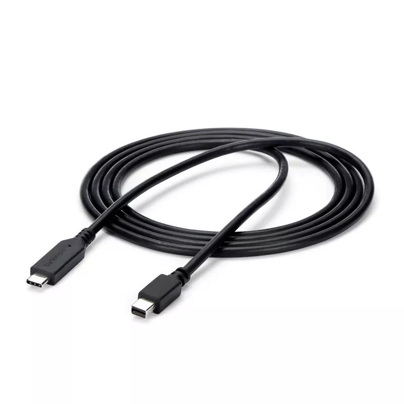 StarTech.com 6 ft. (1.8 m) USB-C į Mini DisplayPort kabelis – 4K 60Hz – juodas