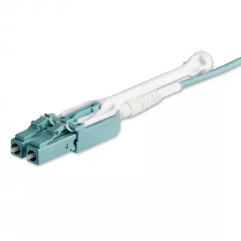 StarTech.com 10 m (30 pėd.) MTP(F)/PC į 4x LC/PC dvipusis atšakojamasis OM3 daugiamodis šviesolaidinis kabelis, OFNP Plenum, 40G tinklai, maži įterpimo nuostoliai – šviesolaidinis džemperinis laidas