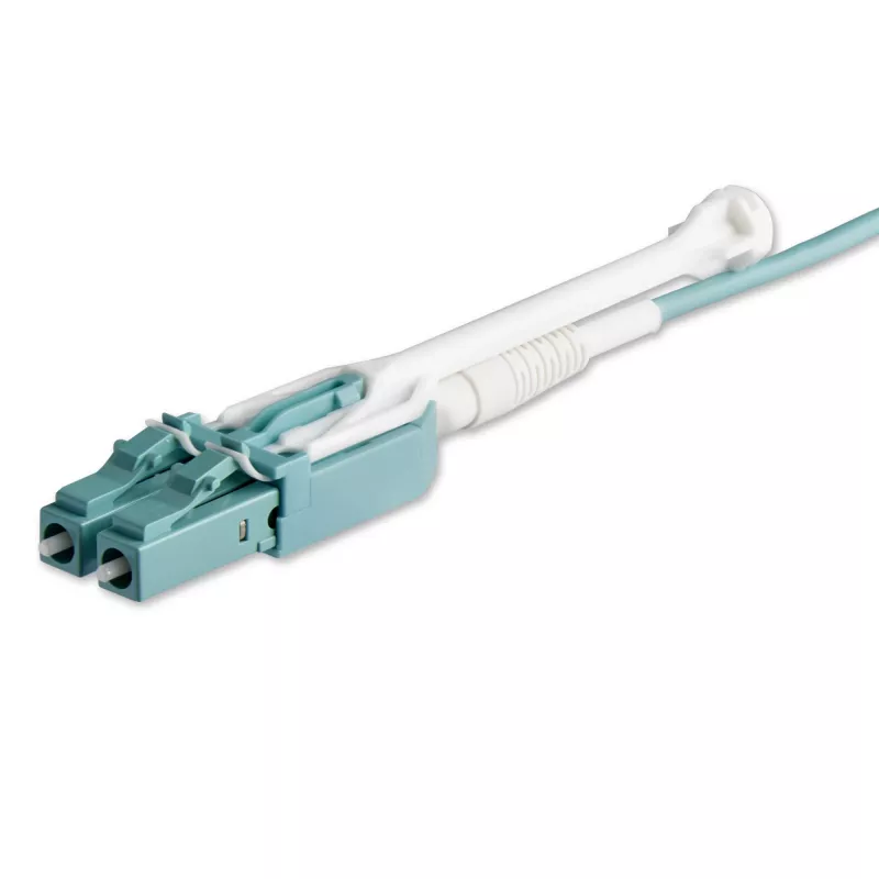 StarTech.com 10 m (30 pėd.) MTP(F)/PC į 4x LC/PC dvipusis atšakojamasis OM3 daugiamodis šviesolaidinis kabelis, OFNP Plenum, 40G tinklai, maži įterpimo nuostoliai – šviesolaidinis džemperinis laidas