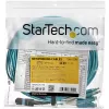 StarTech.com 10 m (30 pėd.) MTP(F)/PC į 4x LC/PC dvipusis atšakojamasis OM3 daugiamodis šviesolaidinis kabelis, OFNP Plenum, 40G tinklai, maži įterpimo nuostoliai – šviesolaidinis džemperinis laidas