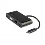 StarTech.com USB C daugiafunkcis adapteris - Mini USB-C dokas su vieno monitoriaus VGA 1080p vaizdu - 60 W energijos tiekimo pralaidumas - USB 3.1 Gen 1 Type-A 5 Gb/s, Gigabit Ethernet - Prijungimo stotelė
