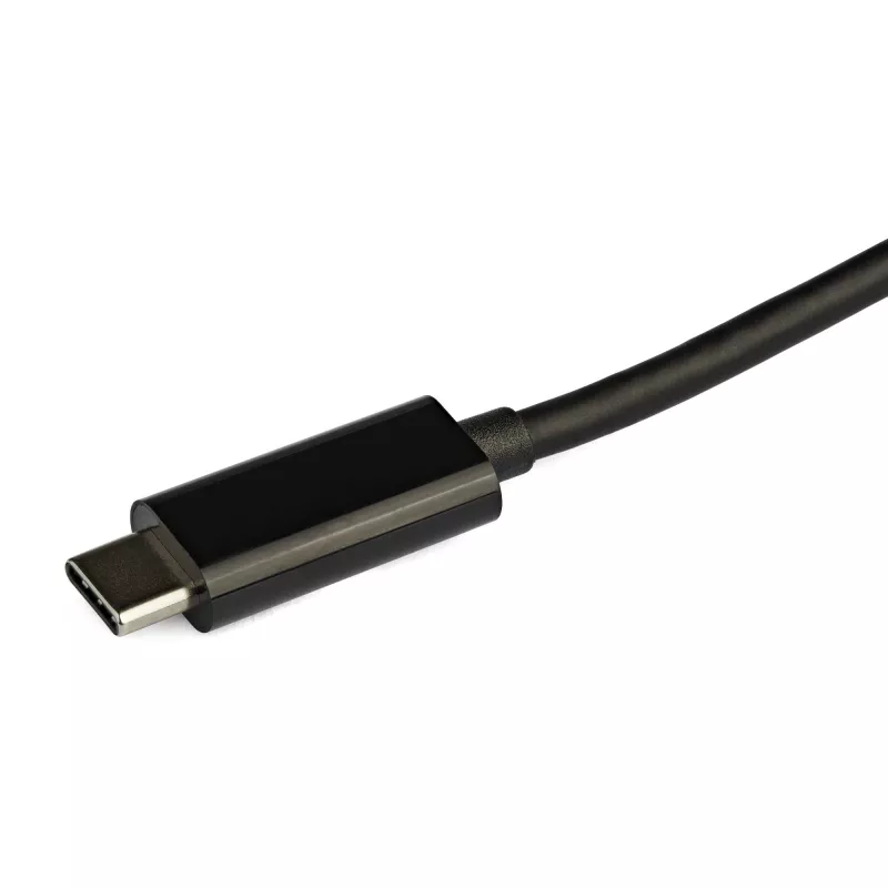 StarTech.com USB C daugiafunkcis adapteris - Mini USB-C dokas su vieno monitoriaus VGA 1080p vaizdu - 60 W energijos tiekimo pralaidumas - USB 3.1 Gen 1 Type-A 5 Gb/s, Gigabit Ethernet - Prijungimo stotelė