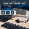 StarTech.com USB C daugiafunkcis adapteris - Mini USB-C dokas su vieno monitoriaus VGA 1080p vaizdu - 60 W energijos tiekimo pralaidumas - USB 3.1 Gen 1 Type-A 5 Gb/s, Gigabit Ethernet - Prijungimo stotelė