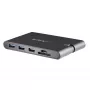 StarTech.com USB C daugiafunkcis adapteris - USB Type-C mini dokas su HDMI 4K arba VGA 1080p vaizdu - 100W maitinimo pralaidumas, 3 prievadų USB 3.0 šakotuvas, GbE, SD ir MicroSD - nešiojamojo kompiuterio kelioninis dokas