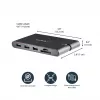 StarTech.com USB C daugiafunkcis adapteris - USB Type-C mini dokas su HDMI 4K arba VGA 1080p vaizdu - 100W maitinimo pralaidumas, 3 prievadų USB 3.0 šakotuvas, GbE, SD ir MicroSD - nešiojamojo kompiuterio kelioninis dokas