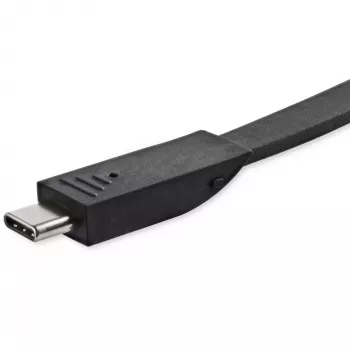 StarTech.com USB-C daugiafunkcis adapteris – nešiojama USB-C dokas su 4K HDMI – 100 W PD 3.0 pralaidumas, 1x USB-A, 1x USB-C, GbE – Thunderbolt 3 ir USB Type-C nešiojamojo kompiuterio kelioninis dokas – Mac ir Windows