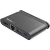StarTech.com USB-C daugiafunkcis adapteris – nešiojama USB-C dokas su 4K HDMI – 100 W PD 3.0 pralaidumas, 1x USB-A, 1x USB-C, GbE – Thunderbolt 3 ir USB Type-C nešiojamojo kompiuterio kelioninis dokas – Mac ir Windows