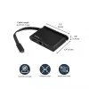 StarTech.com USB-C daugiafunkcis adapteris – nešiojama USB-C dokas su 4K HDMI – 100 W PD 3.0 pralaidumas, 1x USB-A, 1x USB-C, GbE – Thunderbolt 3 ir USB Type-C nešiojamojo kompiuterio kelioninis dokas – Mac ir Windows