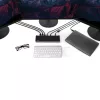 StarTech.com 4K USB-C dokas, triguba UHD 4K monitorių prijungimo stotelė, Mac ir Windows, USB-C į HDMI ir DisplayPort, 100 W energijos tiekimas, 5x USB 5 Gbps šakotuvas – TAA