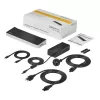 StarTech.com 4K USB-C dokas, triguba UHD 4K monitorių prijungimo stotelė, Mac ir Windows, USB-C į HDMI ir DisplayPort, 100 W energijos tiekimas, 5x USB 5 Gbps šakotuvas – TAA