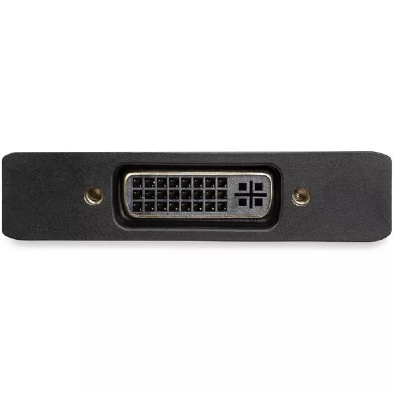 StarTech.com Mini DisplayPort į dviejų kanalų DVI adapteris – maitinamas per USB – juodas