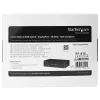 StarTech.com 2 prievadų DisplayPort KVM jungiklis - 4K 60Hz - Vienas ekranas - Dviejų prievadų UHD DP 1.2 USB KVM jungiklis su integruotu USB 3.0 šakotuvu ir garsu - Dell HP Apple Lenovo - TAA atitinkantis