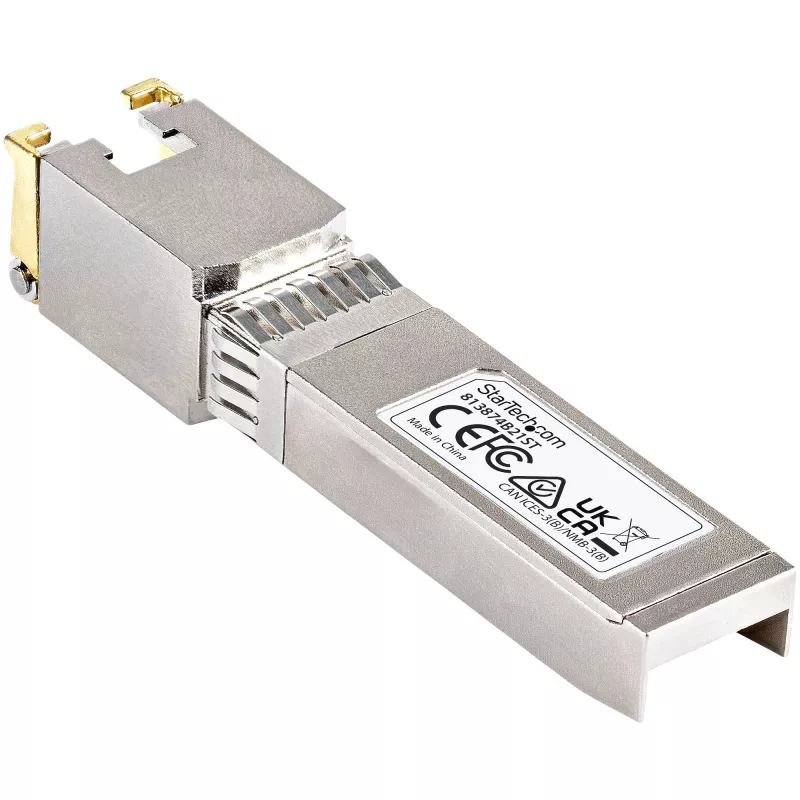 StarTech.com HPE 813874-B21 suderinamas SFP+ modulis - 10GBASE-T - SFP į RJ45 Cat6/Cat5e - 10GE Gigabit Ethernet SFP+ - RJ-45 30m - HPE BladeSystem, c-Class