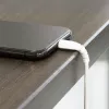 StarTech.com 6 pėdų (2 m) patvarus baltas USB-A į Lightning laidas – tvirtas, sustiprintas aramidiniu pluoštu USB Type A į Lightning įkrovimo / sinchronizavimo maitinimo laidas – Apple MFi sertifikuotas, skirtas iPad / iPhone 12