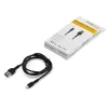StarTech.com 3 pėdų (1 m) patvarus juodas USB-A į Lightning laidas – sustiprintas aramidiniu pluoštu, tvirtas USB A tipo į Lightning įkrovimo / sinchronizavimo maitinimo kabelis – Apple MFi sertifikuotas, skirtas iPad / iPhone 12