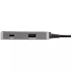 StarTech.com USB-C universali jungtis – USB-C į 4K 60Hz HDMI 2.0, 100W energijos perdavimas – 3 prievadų 10Gbps USB šakotuvas – Nešiojama USB-C mini dokinė stotelė – 10 colių (25 cm) laidas
