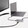StarTech.com USB-C universali jungtis – USB-C į 4K 60Hz HDMI 2.0, 100W energijos perdavimas – 3 prievadų 10Gbps USB šakotuvas – Nešiojama USB-C mini dokinė stotelė – 10 colių (25 cm) laidas