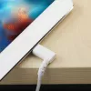 StarTech.com 1 m patvarus USB A – Lightning laidas, baltas, 90° kampu, sunkių apkrovų, sustiprintas aramidiniu pluoštu, USB Type A – Lightning įkrovimo / sinchronizavimo laidas, Apple MFi sertifikuotas – iPhone