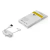 StarTech.com 1 m patvarus USB A – Lightning laidas, baltas, 90° kampu, sunkių apkrovų, sustiprintas aramidiniu pluoštu, USB Type A – Lightning įkrovimo / sinchronizavimo laidas, Apple MFi sertifikuotas – iPhone