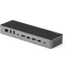 StarTech.com USB-C dokas, skirtas „MacBook Pro/Air-M1/M2/M3/M4“, suderinamas su „Thunderbolt“, HDMI/DisplayPort, du 4K 60Hz / vienas 8K, USB Type-C nešiojamojo kompiuterio dokas, 96 W galios tiekimas, USB 10 Gbps