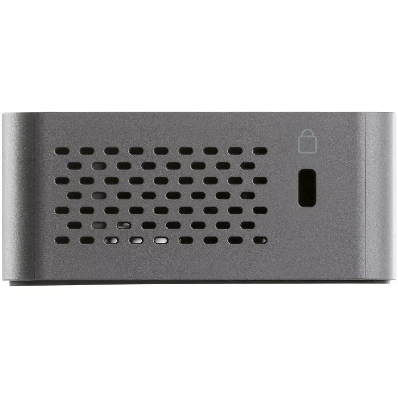 StarTech.com USB-C dokas, skirtas „MacBook Pro/Air-M1/M2/M3/M4“, suderinamas su „Thunderbolt“, HDMI/DisplayPort, du 4K 60Hz / vienas 8K, USB Type-C nešiojamojo kompiuterio dokas, 96 W galios tiekimas, USB 10 Gbps