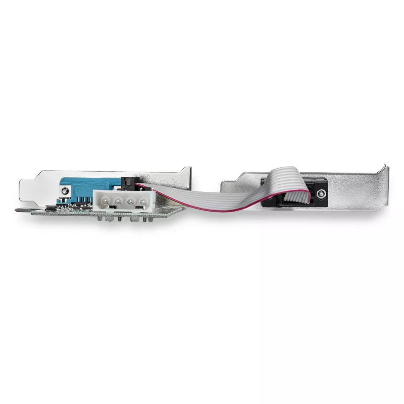 StarTech.com 2 prievadų PCI Express RS232 nuosekliojo prievado adapterio kortelė - PCIe RS232 nuosekliojo prievado prieglobos valdiklio kortelė - PCIe į nuoseklųjį DB9 - 16950 UART - žemo profilio išplėtimo kortelė - Windows ir Linux