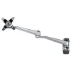 StarTech.com Wall Mount Monitor Arm - Articulating Ergonomic VESA Wall Mount Monitor Arm - 20 inch (52cm) Long - Single Display up to 34 inch - Swivel/Tilt/Rotate - Adjustable Screen Mount