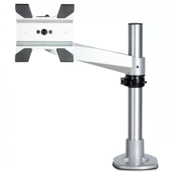 StarTech.com Stalviršio monitoriaus laikiklis - VESA arba Apple iMac/Thunderbolt arba itin platus ekranas iki 14 kg - Šarnyrinis, reguliuojamo aukščio vienas stalinis monitoriaus stulpinis tvirtinimas - Spaustuvas/įvorė
