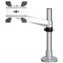 StarTech.com Stalviršio monitoriaus laikiklis - VESA arba Apple iMac/Thunderbolt arba itin platus ekranas iki 14 kg - Šarnyrinis, reguliuojamo aukščio vienas stalinis monitoriaus stulpinis tvirtinimas - Spaustuvas/įvorė