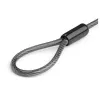 StarTech.com Universalus nešiojamojo kompiuterio kabelinio užrakto prailginimo kilpa - 6 inch (15 cm) apsaugos nuo vagystės 4 skaitmenų kombinacinis K lizdo užraktas - kompiuterio apsaugos kabelis, sukuriantis dviejų / kelių galvučių užraktą keliems įrenginiams