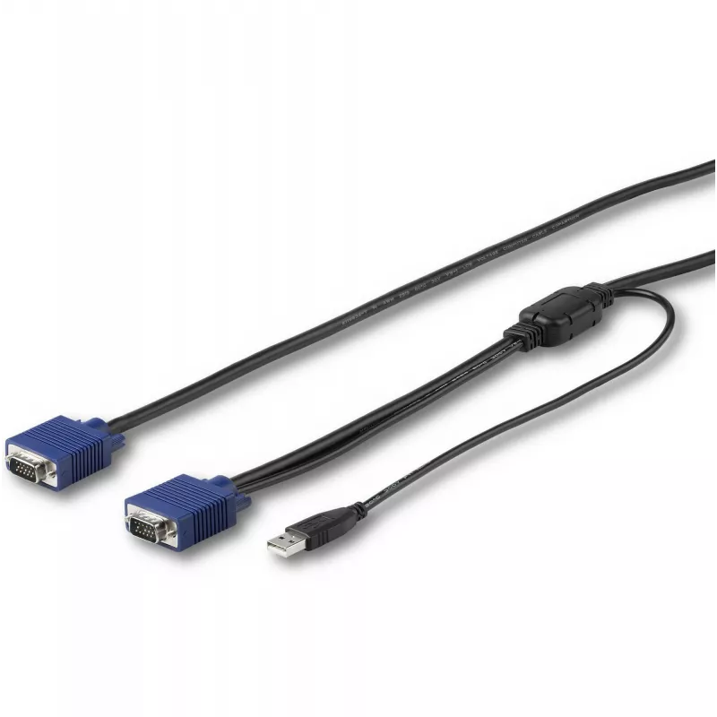 StarTech.com 10 pėdų (3 m) USB KVM laidas stovo konsolėms