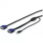 StarTech.com 10 pėdų (3 m) USB KVM laidas stovo konsolėms