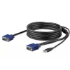 StarTech.com 10 pėdų (3 m) USB KVM laidas stovo konsolėms