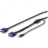 StarTech.com 15 pėdų (4,6 m) USB KVM kabelis stovo konsolėms